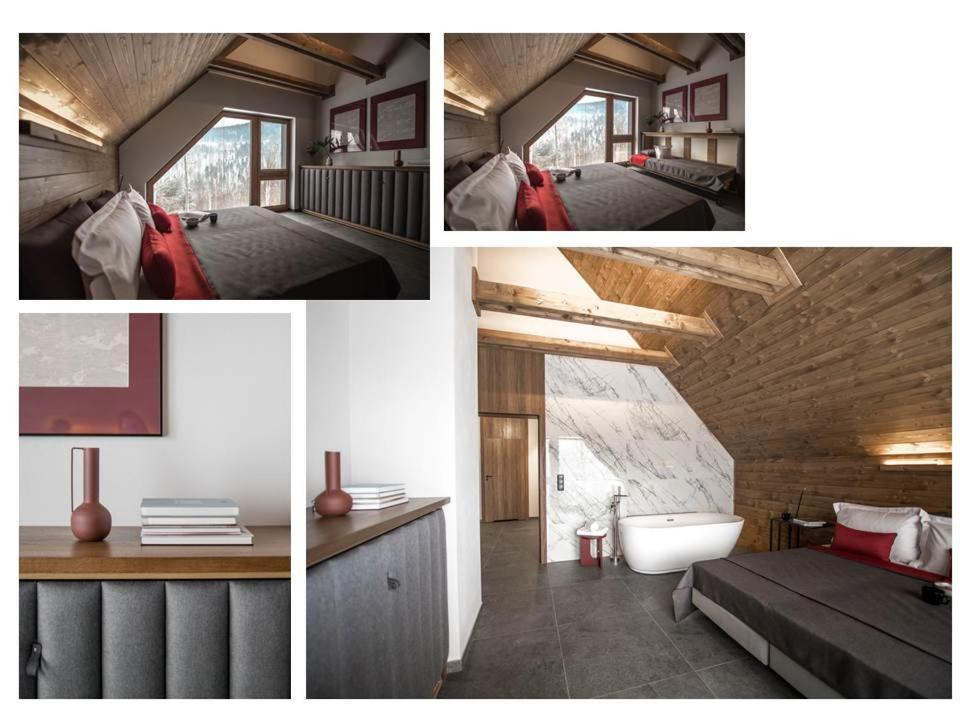 Aspen Deluxe Residence & Aspen Cottage Międzybrodzie Bialskie Exteriér fotografie