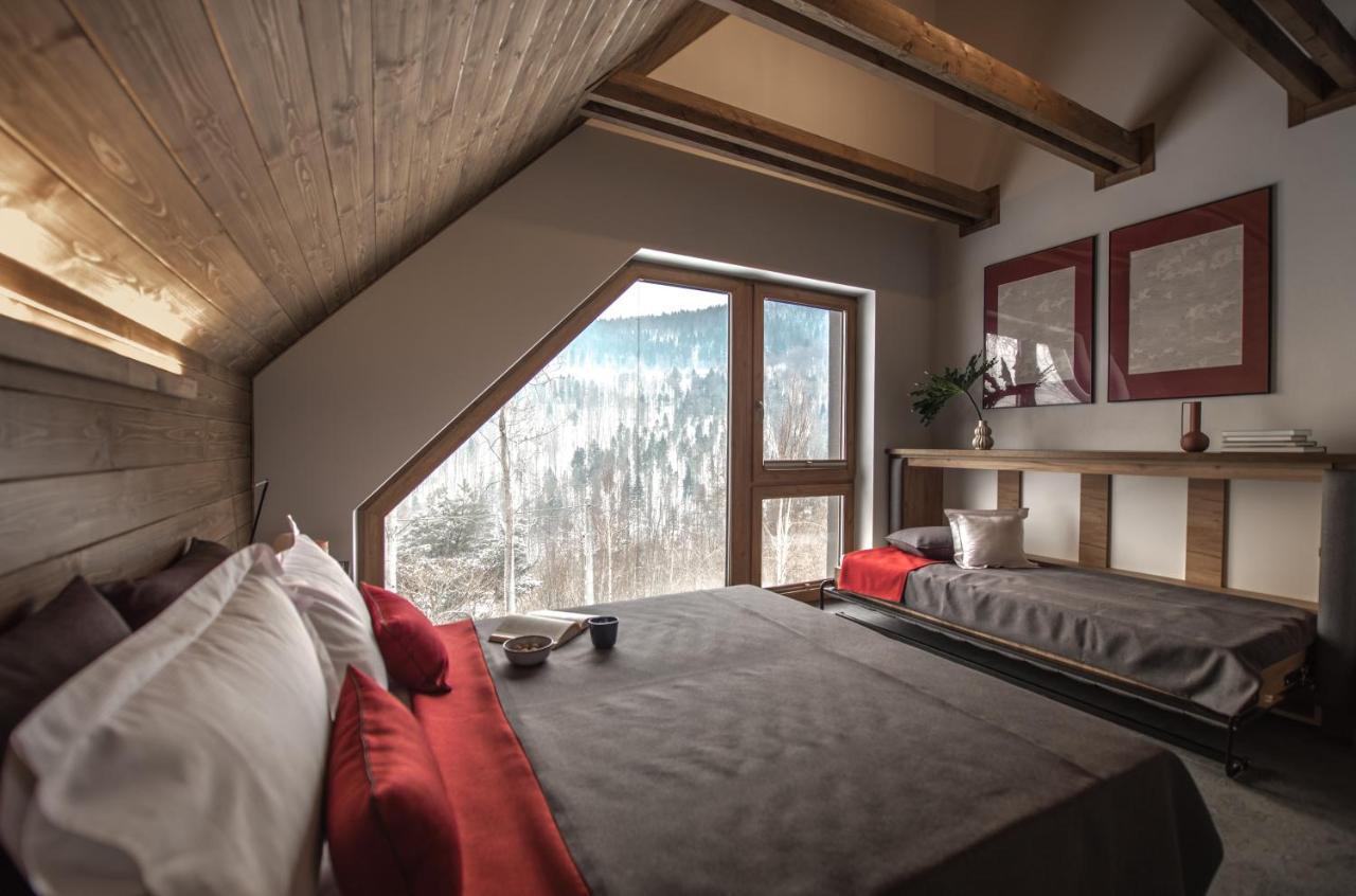Aspen Deluxe Residence & Aspen Cottage Międzybrodzie Bialskie Exteriér fotografie